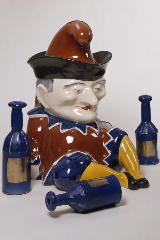 Drunk Punch toby jug version 1 Richard Slee 1991